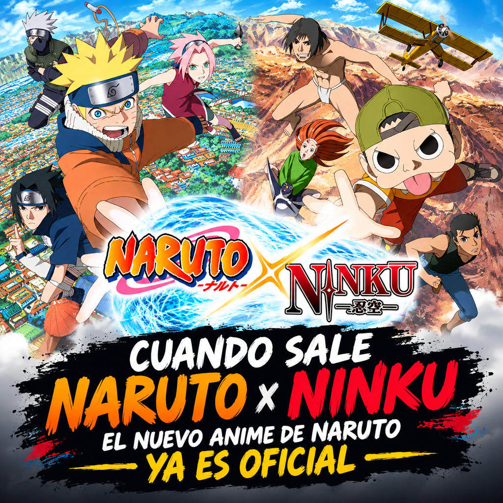 Naruto x Ninku: el nuevo anime de Naruto ya es oficial, pero la sorpresa no es la que esperábamos